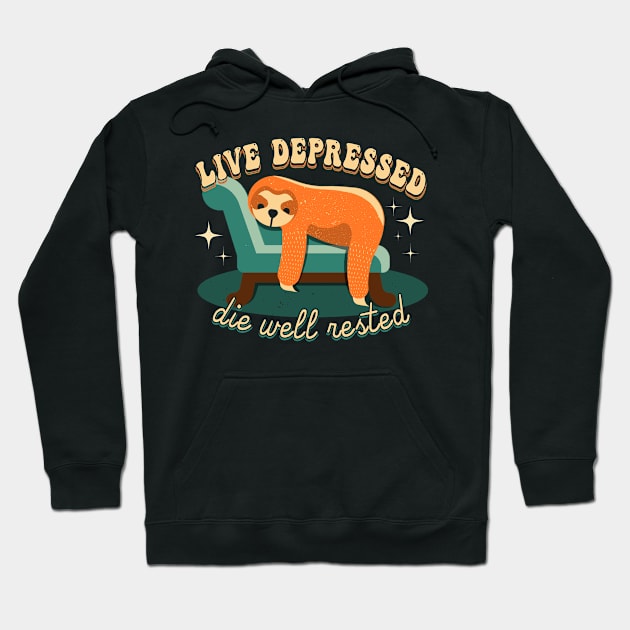 Live and Rest Hoodie by Unfortunately Cool